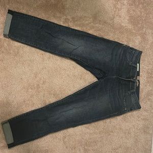 KUT from the Kloth, blue cuffed jeans